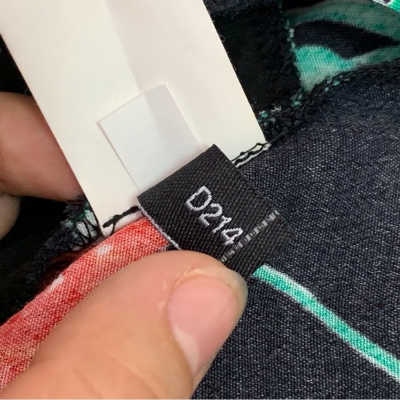 Kate Spade Women's Jardin Crepe Floral Hummingbird Romper Size 12 - Picture 14 of 15